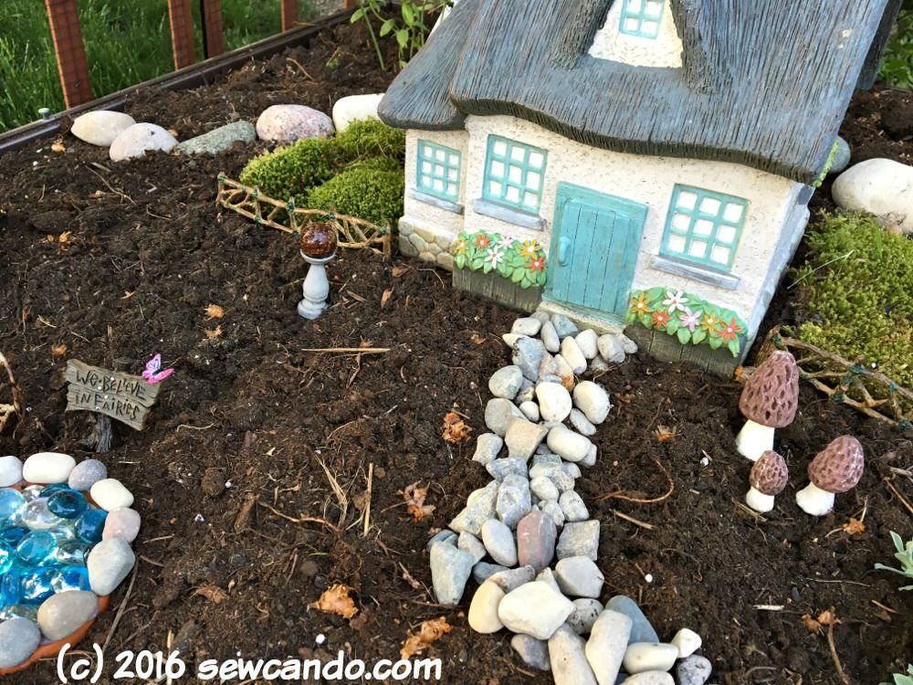 Sew Can Do Easy Gardening A Native Plants Fairy Garden